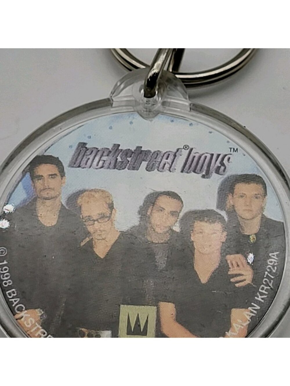 Vintage Backstreet boys Boy Band Music Memorabilia Keychain